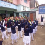 Spectacle des enfants à l'école